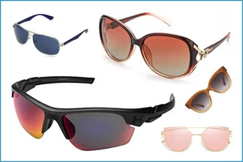 Modelos de gafas de sol deportivas y casuales con proteccion ultravioleta para adultos y niños en Cancún