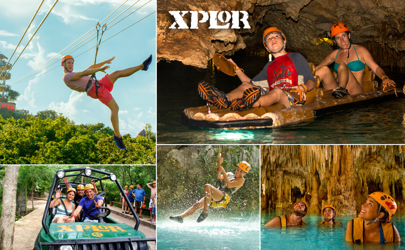 Tour Parque Xplor Día Todo Incluido, traslado desde Cancún 2024