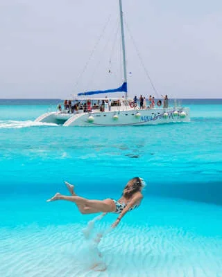 Cozumel en Catamarán y Snorkel