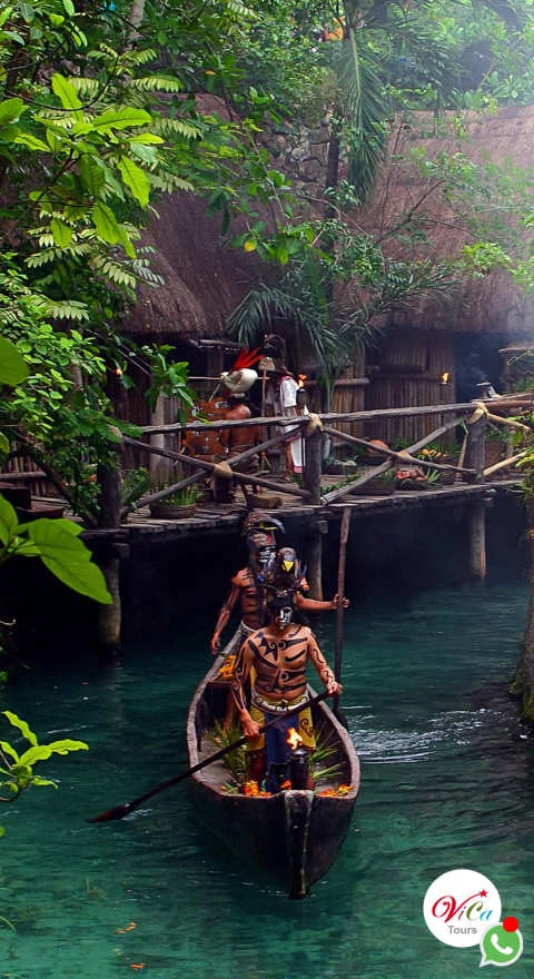 Paquete Xcaret plus con comida y transporte