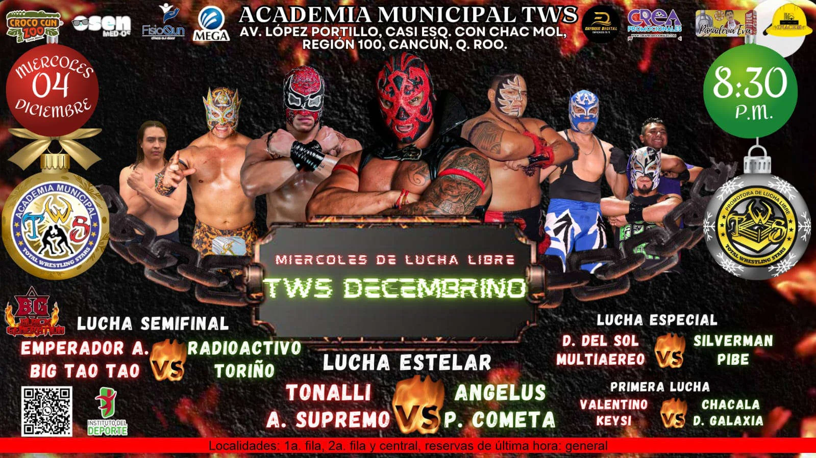 lucha libre 4 de diciembre 2024