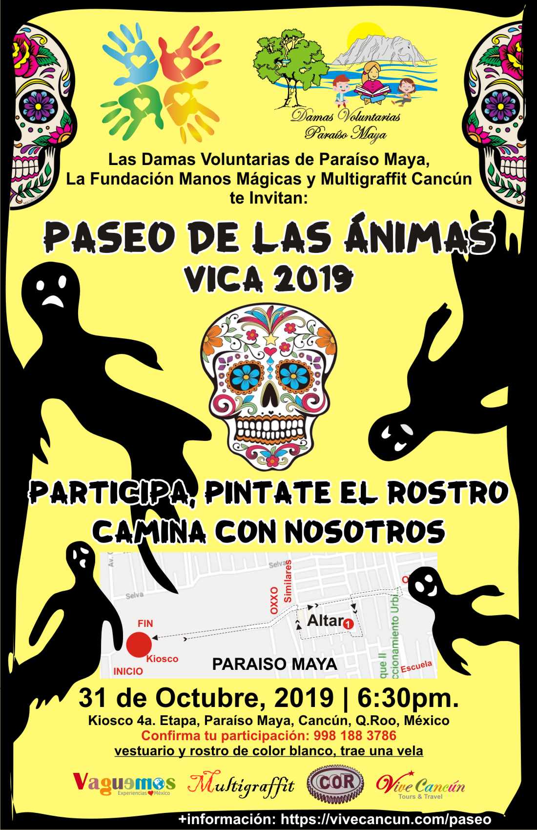 Paseo de Las Animcas Cancun 2019