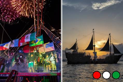 2025 Barco Pirata barato Cancun