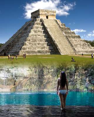 2024 Chichen Itzá y Cenotes desde la Riviera Maya Plus
