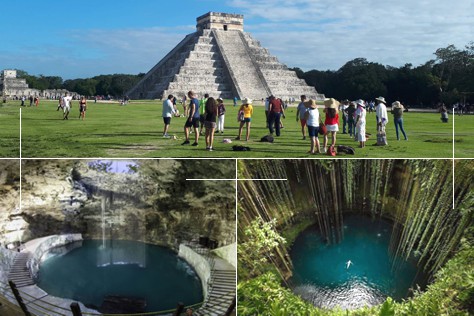 2025 Chichen Itzá Cenotes desde Playa del Carmen