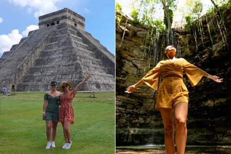 Admiré El Castillo de Kukulcan, Chichen Itzá Clásico, todos los días