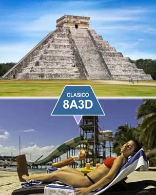 Oferta Paquete 3 tours 3 días desde Cancún 8 Atractivos 2026