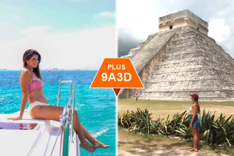 2025 Oferta Paquete Cancún 3 días 3 tours Plus