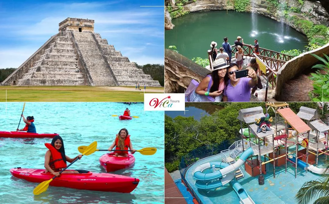 Paquete 2 días en Cancún Tours Chichen e Isla Mujeres 2024