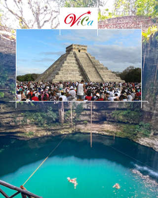 2024 Chichen Itza Equinoccio 2024 desde la Riviera Maya