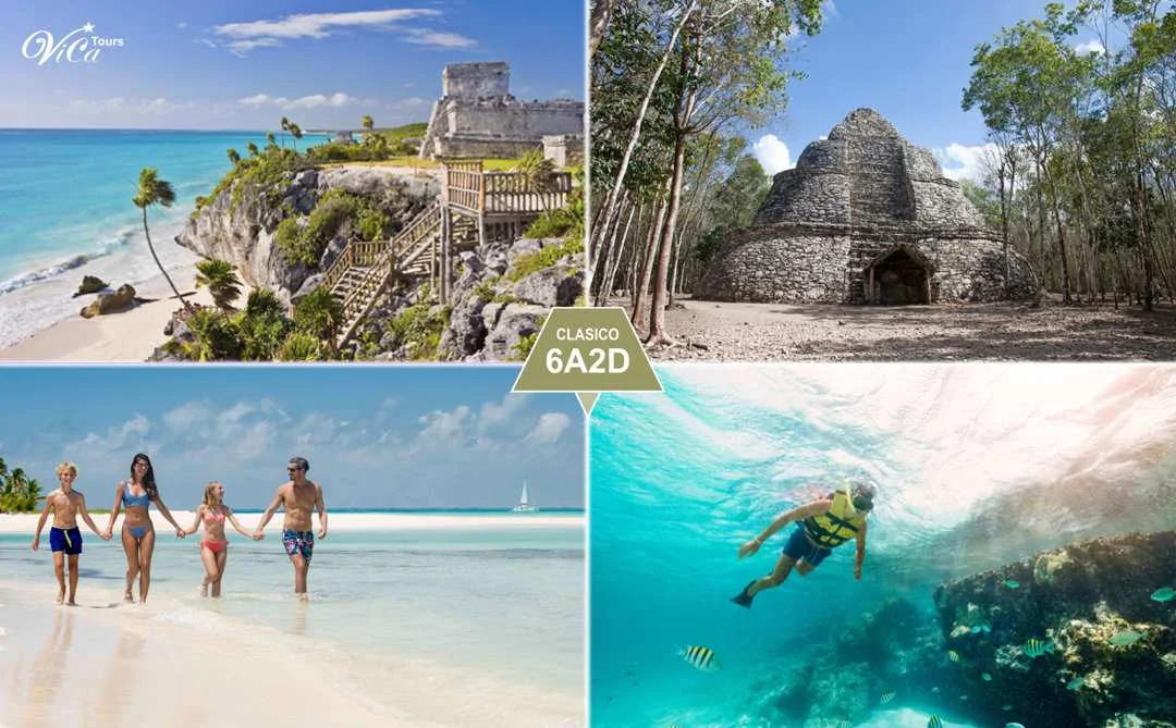 Paquete Económico 2 Días en Cancún / Tours de un día 2024