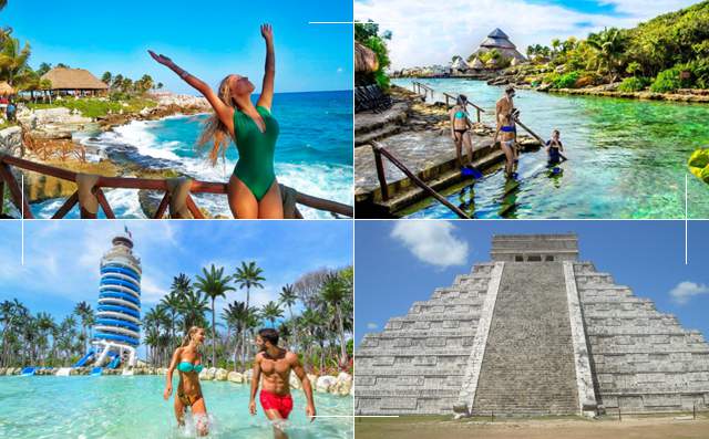 Paquete Todo Incluido en Cancun 3 días 3 tours 2024 2029