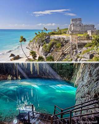 2024 Tour Tulum, Cobá y Cenote, traslado desde la Riviera Maya