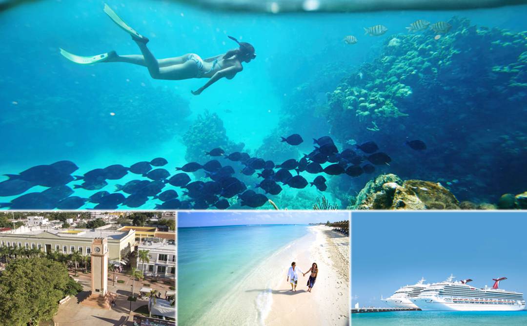Isla COZUMEL Clásico, Snorkel en 3 arrecifes, traslado desde Cancún