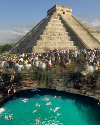 2025 Equinoccio de Primavera 2024 desde Merida, Yucatan