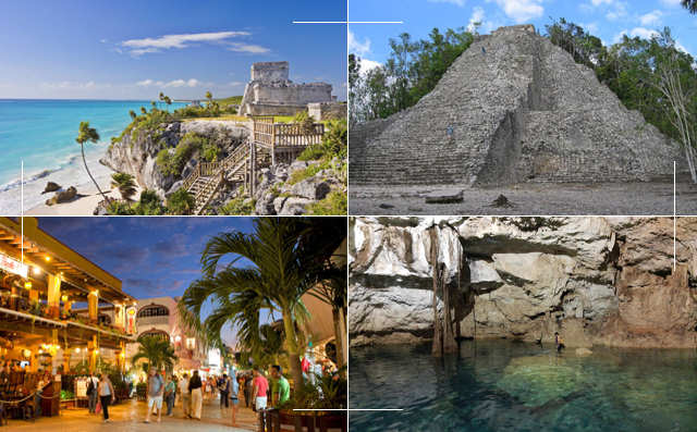 Tour 4x1 incluye Tulum, Muyil, Cenote y Playa del Carmen 2029