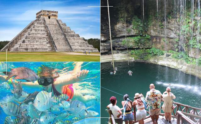 Viaje a Cancún 2 días: Paquete Chichen Itzá e Isla Mujeres 2029